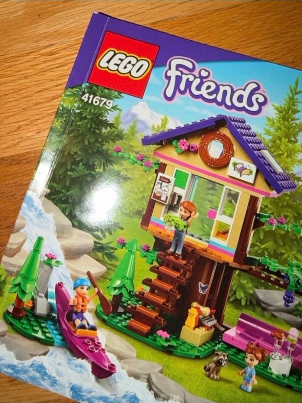 Lego Friends. Forest House #41678. Used w/Box. Lego Playset.